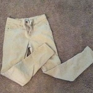 Khaki pants, super skinny,